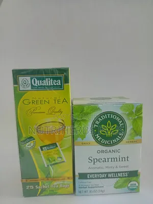 Qualitea Green Tea and Organic Spearmint Tea: Enhanced Digestion