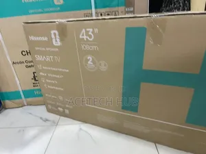 Sharp Viewing Experience With Brand New Hisense 43” Tv