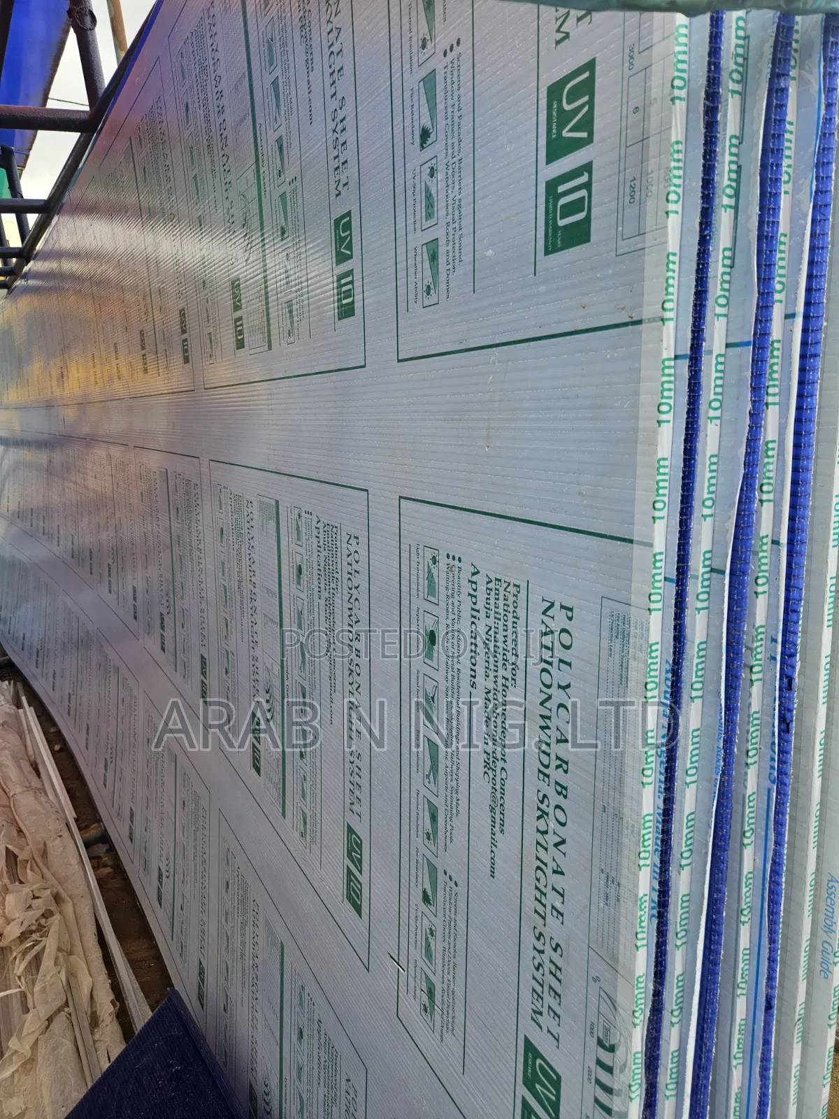 Triple Layers Skylight Roofing Sheet