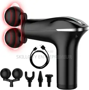 Double Head Electric Deep Muscle Gun Massager (329)