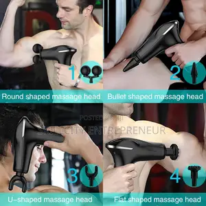 Double Head Electric Deep Muscle Gun Massager (329)