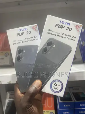 New Tecno Pop 20 64 GB Black