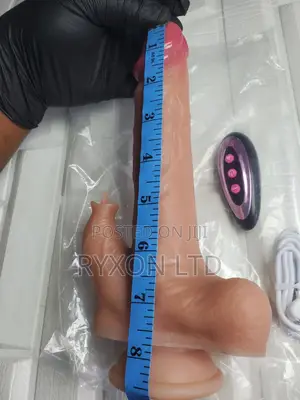 8.5” Inches Thrusting Licker Vibrating Rechargeable Dildo