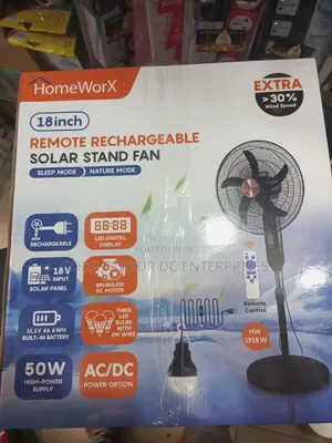 Homeworx Rechargeable Fan