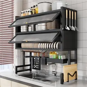 Over the Sink Plate Rack Double