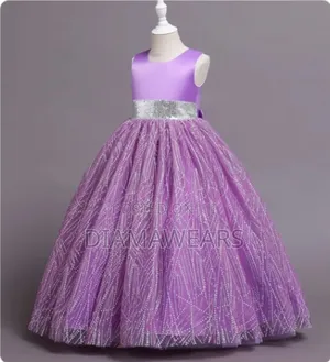 Lilac/ Lavender Princess Ceremonial Ball Gown