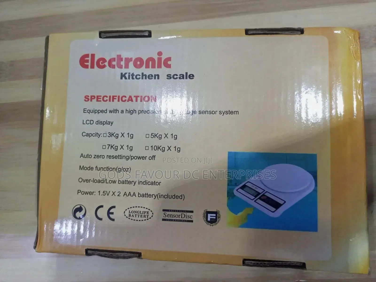 Electronic Kitchen Scale