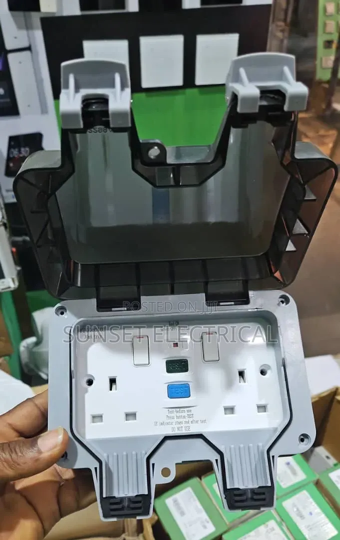 Weather Proof Outdoor Socket