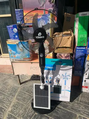 Tinmo Solar Rechargeable Standing Fan