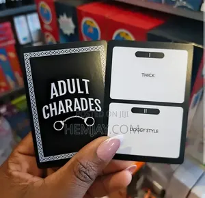 Adult Charades Card Game. (Wild Party Games 18+)