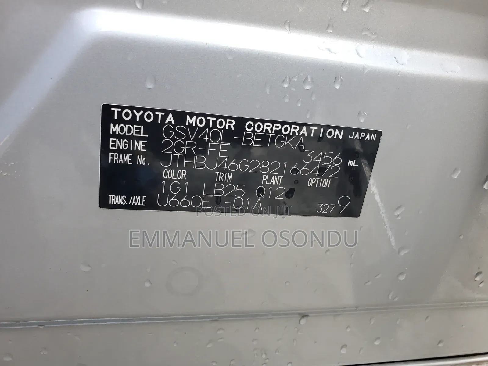 Lexus ES 350 2010 Silver