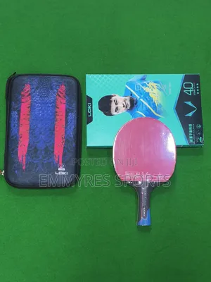 Single Table Tennis Bat With Case