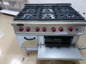 6bunner Gas Cooker With Oven