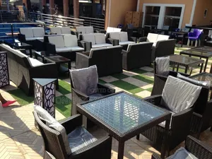Quality Rattan Made Beach Table and Chairs