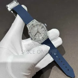Xvip Premium Bussdown Moissanite Hublot Wristwatch