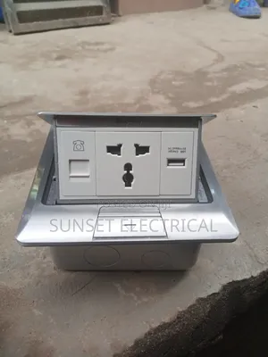 Floor Socket With 1usb 1data