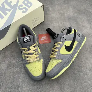 Original Nike Sb Dunk Supreme Yellow Grey