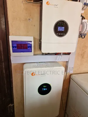 6kva Hybrid Inverter System With 5kwh Lithium Battery and 4 Panels