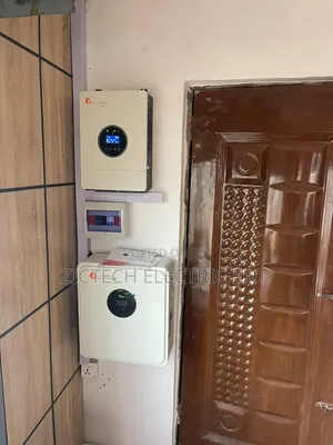 4kva Hybrid Inverter System With 5kwh Lithium Battery, 4 Solar Panels