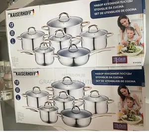 Premium Stainless Steel Cookware Set: Kaiserhoff