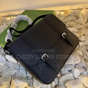 Gucci Quality Luxury Men Genuine Leather Cross Bag