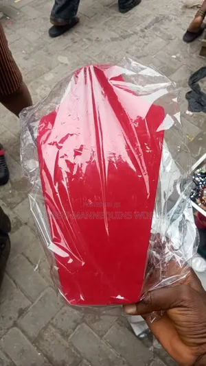 Red Colour Necklace Display