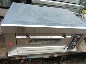 Industrial Stainless Gas 2trays Single Deck Baking Oven