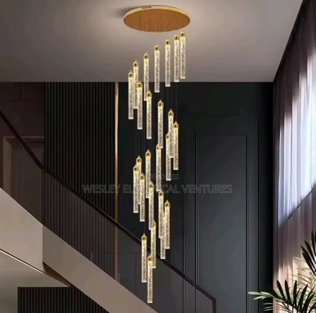 Led Dropping Chandelier Light 7ft
