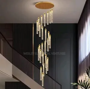 Led Dropping Chandelier Light 7ft