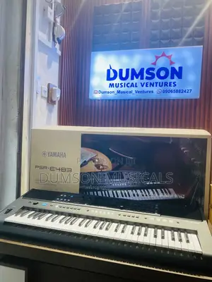 Yamaha PSR-E483 Portable 61-Key Keyboard