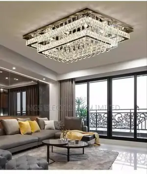 Luxury Crystal Flush Chandelier 800mm
