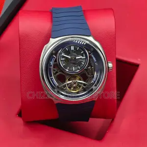 Minber Quality Luxury Men Chronograph Rubber Strap Wristwatch