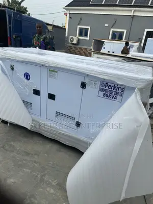 80kva Perkins Soundproof Diesel Generator. Strong and Reliable