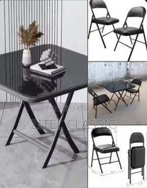 Classic Restaurant Table With 2 Chairs