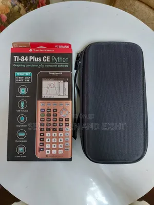 Tiexas Instruments Ti 84 Plus Ce Python Graphing Calculator+Free Pouch