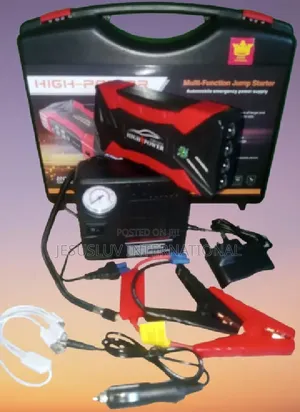 Multifunction H-p 3 In 1 Car Jump Starter With Tyre Inflator Pump