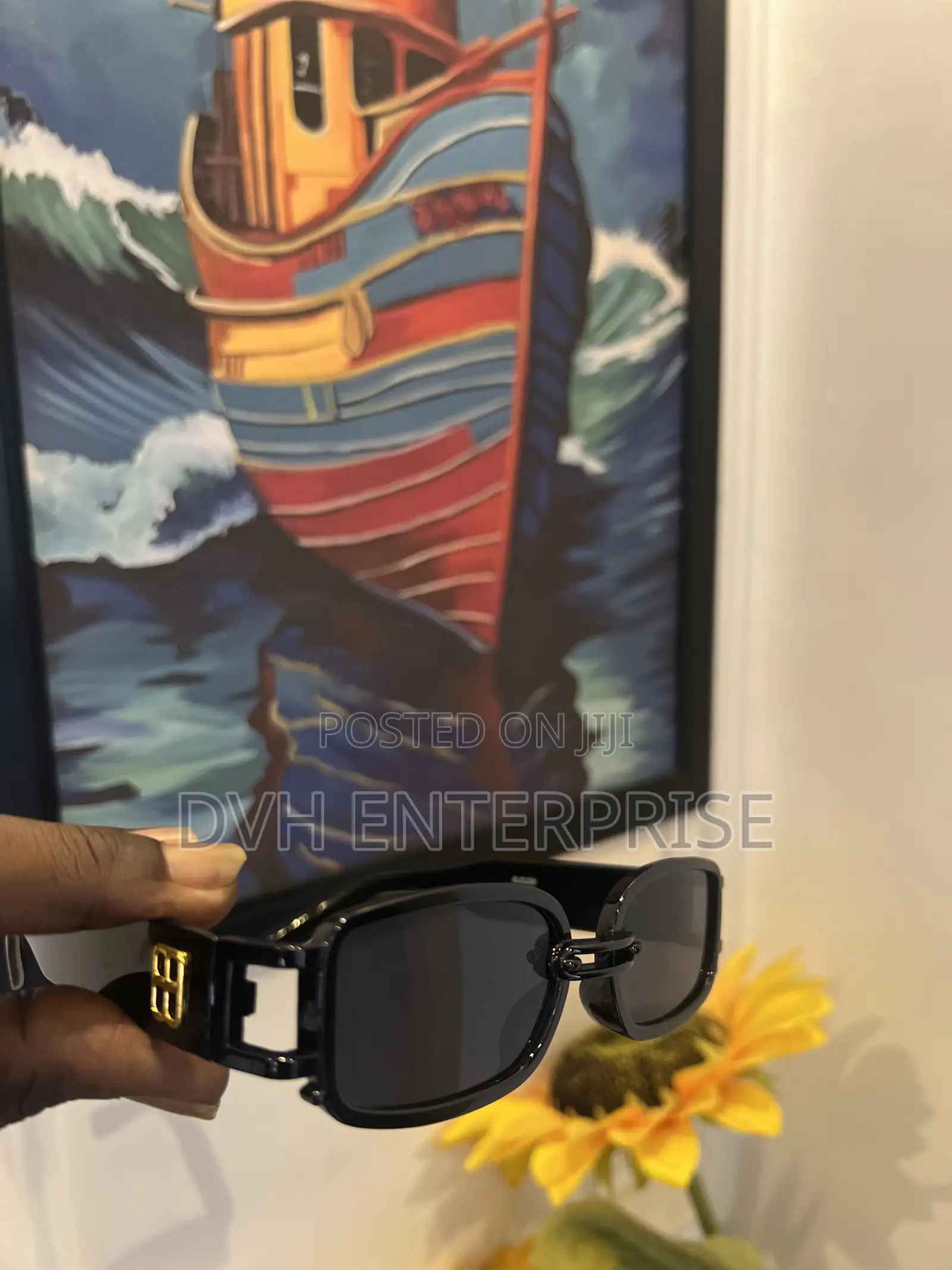 Black Polarized Sunglasses