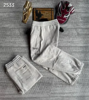 Black Men's Joggers