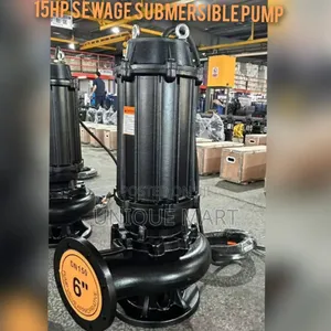 15hp Sewage Submersible Pump, Full Cast Iron Body. 100% Copper Coil