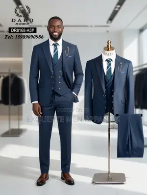 Quality Turkish Golden Button Daro Turkish Men’S Suit