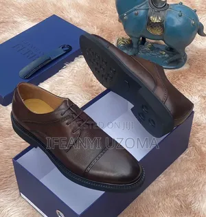 Leather Lace Up Men Shoe