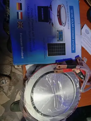 12v Dc Solar Cooker System Available