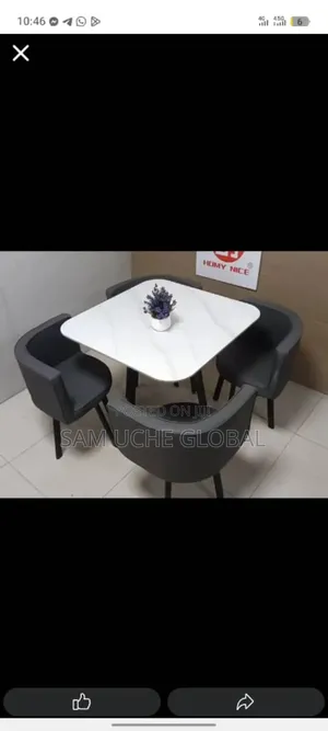 Mini Dining Table and Chairs by 4