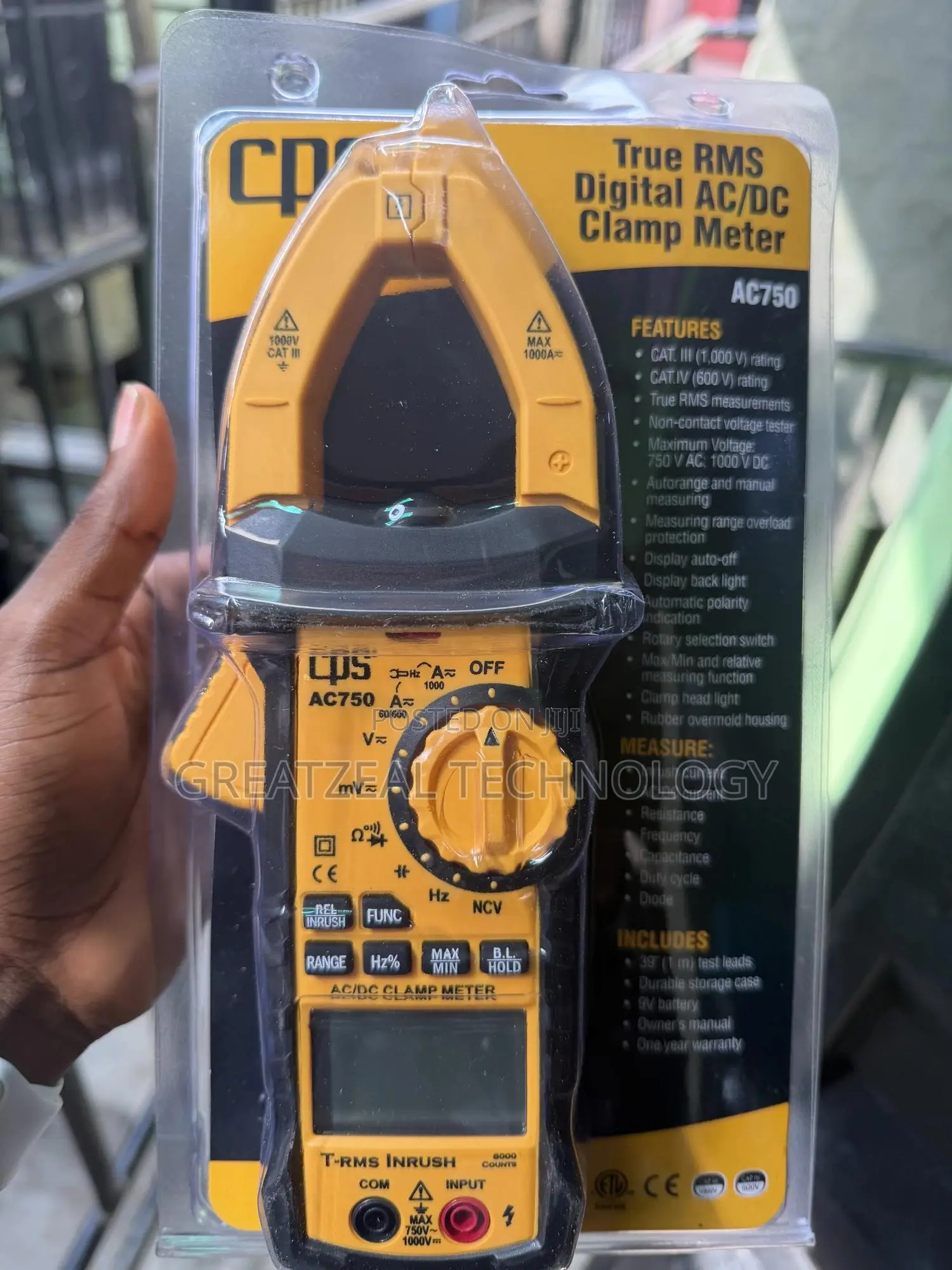 CPS Digital Clamp Meter