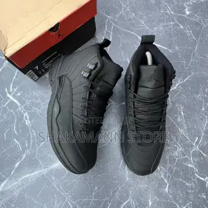 Original Air Jordan 12 Triple Black