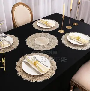 Nonslip Gold Placemat Dinning Table Mat