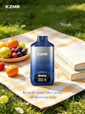ZMR Puffs Vape Disposable Shisha - 10ml Flavor Rechargeable Screen