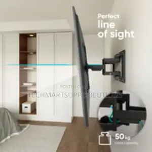 Adjustable Full Motion Tv Wall Mount for 32"-90" Screen (Onkron Sm6)