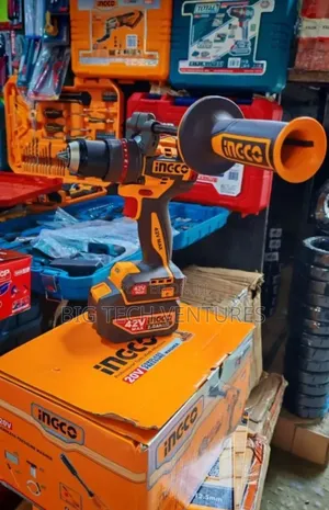 Ingco Cidli429982 42v Lithium-Ion Cordless Impact Drill.