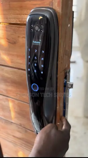 Biometric Smart Door Lock Install